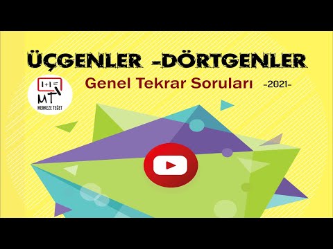 Üçgenler - Dörtgenler Genel Tekrar Soru Çözümü / Son Sorulara Dikkat ! ( PDF )