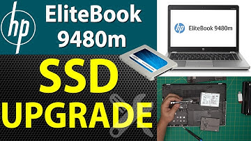 How to Upgrade Storage (SSD/HDD) in HP EliteBook Folio 9480M Laptop - Step-by-Step Guide ✅