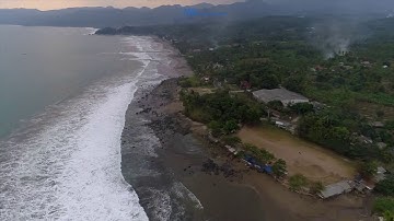 Pelabuhan Ratu - Aerial Footage (HD)