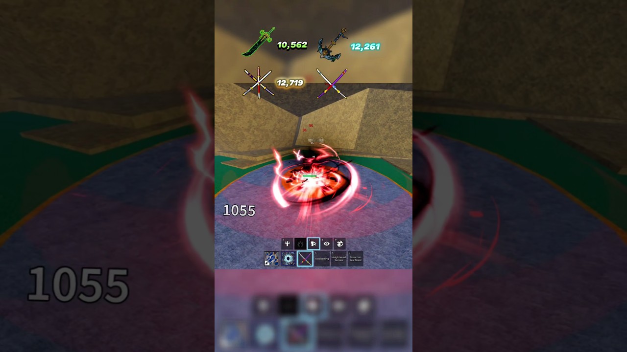 Highest Damage Sword in Blox Fruits! ⚔️ (Damage Test)