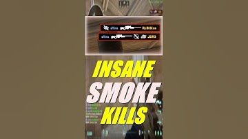 AWP smoke and blind shots 3 round a row #shorts #shortstrending #cs2 #cs2clips #cs2moments