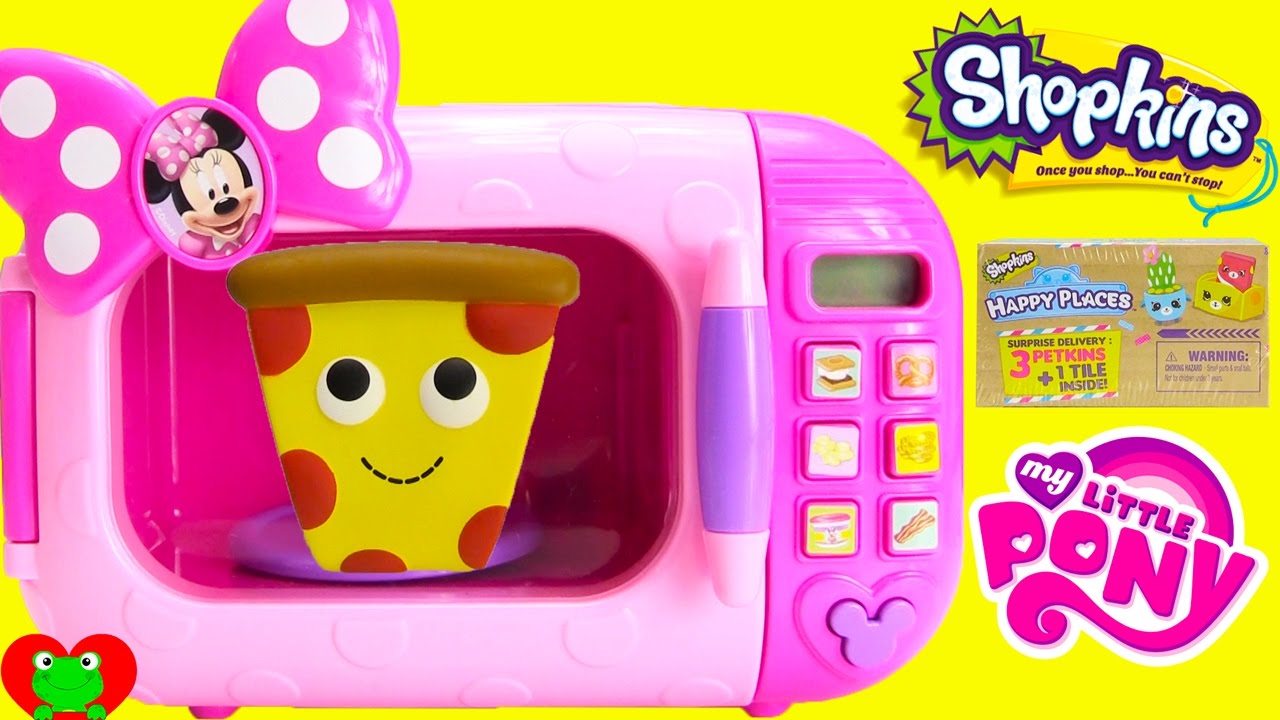 Minnie Mouse Magical Microwave Yummy World Shopkins Surprises YouTube