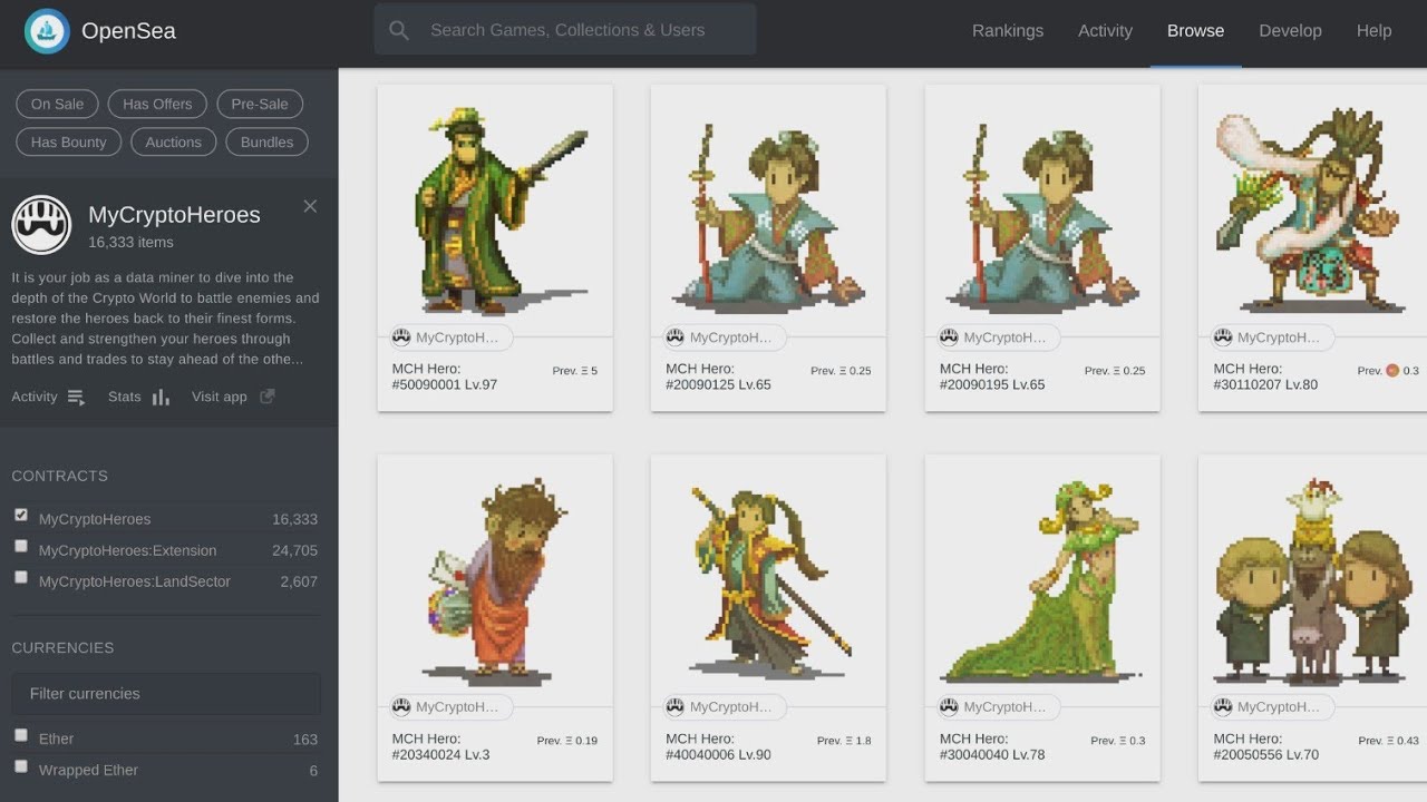 MY CRYPTO HEROES | Offchain gaming meets onchain trading