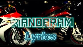 Mandaram Rap (මන්දාරම්) Lyrics Video | Hearty Kaiz | Ft. Ish Kavi