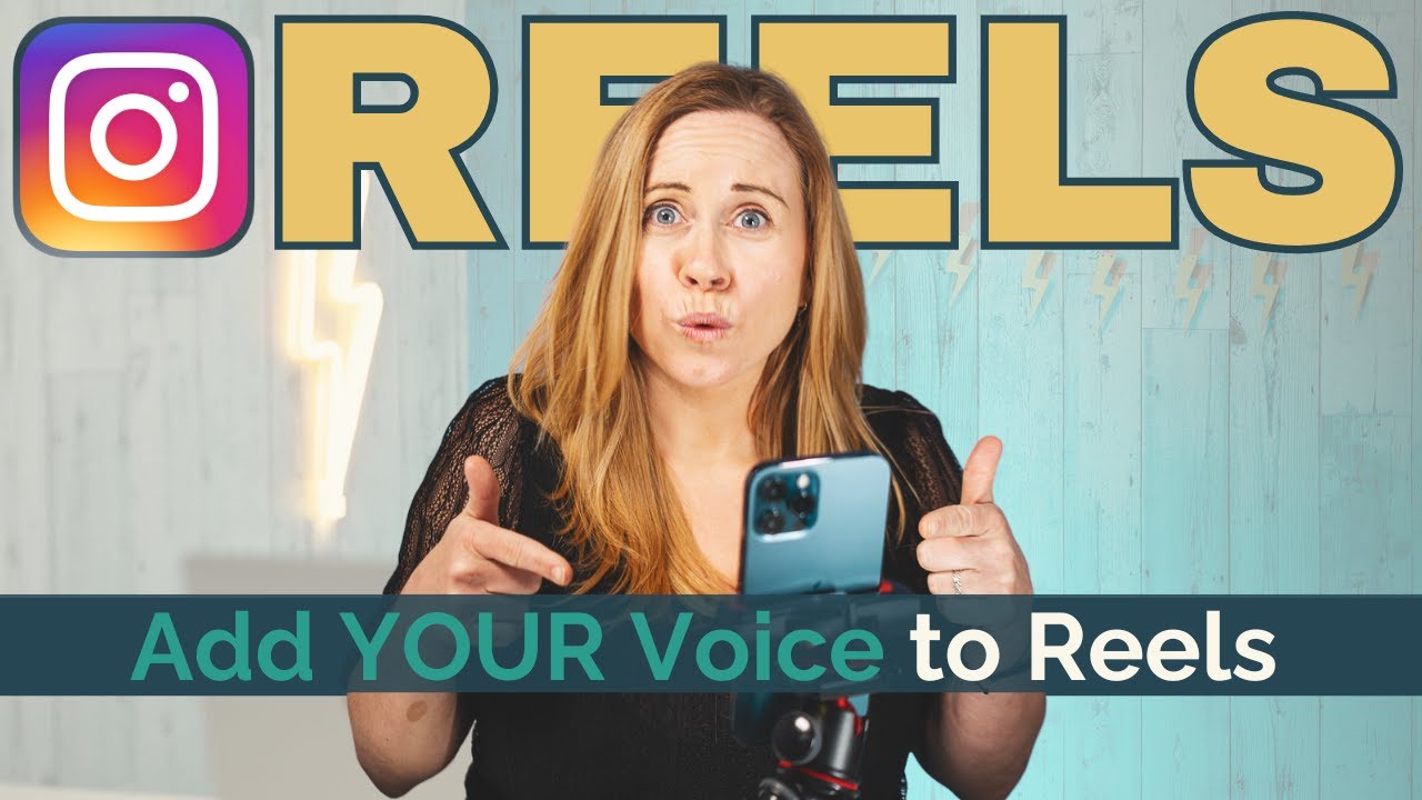 How to Add Your Voice to Reels - YouTube