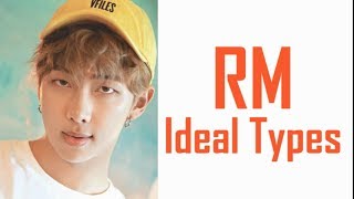 Rap Monster (랩몬스터) Ideal Types | BTS (방탄소년단) screenshot 1