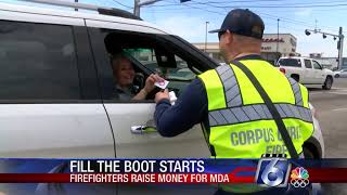 Fire Department staging 'Fill the Boot' campaign for MDA