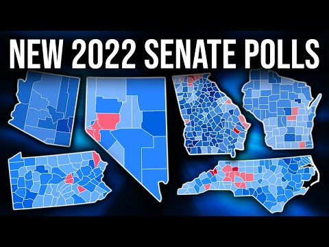 New 2022 Senate Polls Released ONE Week Before Election