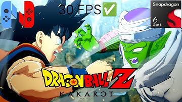 DRAGON BALL Z KAKAROT In Android | Nyushu V37 | Snapdragon 6 gen 1 | Tutorial + Gameplay | 