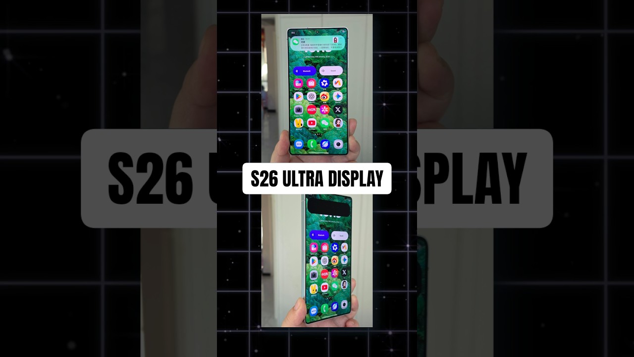 Samsung S26 Ultra Privacy display 
