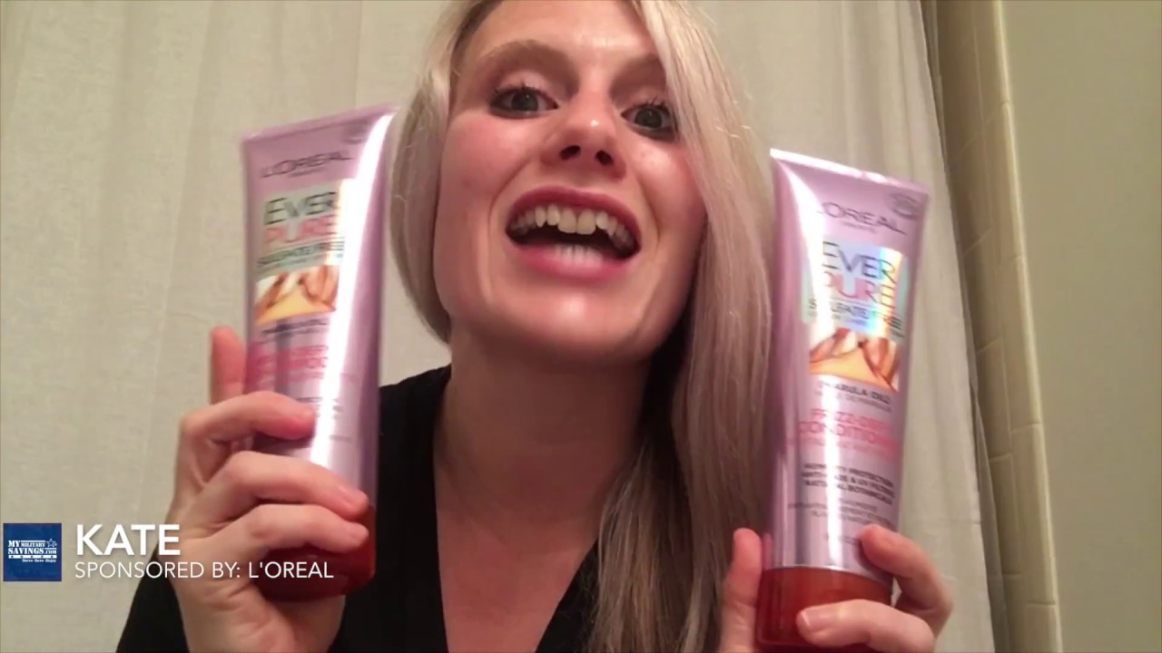Kate Reviews The New Paraben + Sulfate-free L'Oreal EVERPURE