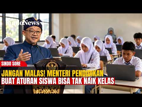 Mendikbud Terbitkan Aturan Baru: Siswa Tak Capai Syarat Tak Naik Kelas | Sindo Sore | 11/10