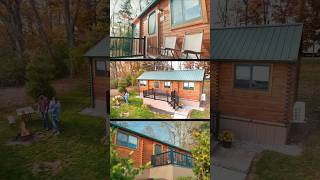 Wild Adventure Awaits - Tiny Home Log Cabins - #backyardcamping #logcabinliving #camping #tinyhouse