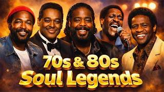 Marvin Gaye, Teddy Pendergrass, Isley Brothers, The O'Jays, Luther Vandross, Al Green - SOUL 70's
