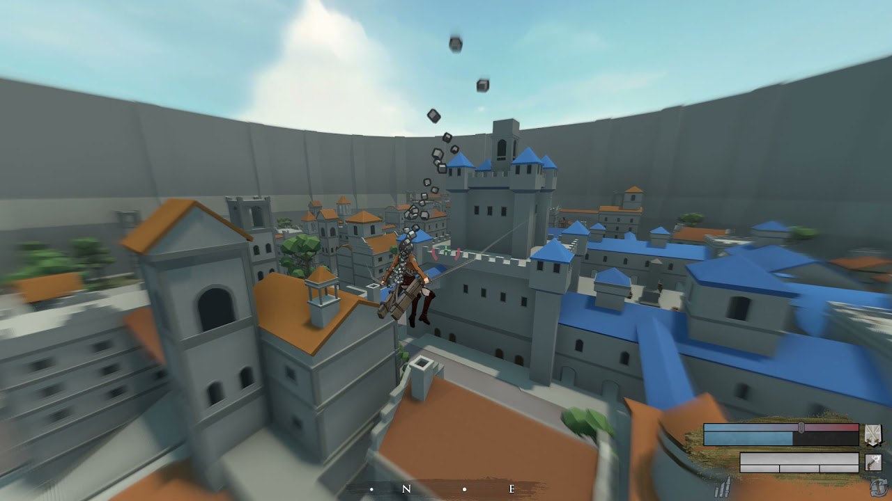 Roark AOT Fan game [First Look] Free roam