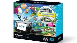 Wii U Mario & Luigi Deluxe Set Quick Unboxing