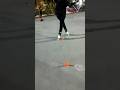 تازه داره این تمرین و یاد میگیره😍 #skate