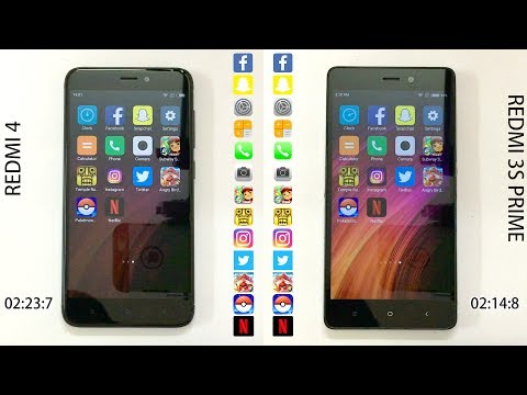 Xiaomi Redmi 4 vs Xiaomi Redmi 3S Prime Speed Test - Which is Faster?