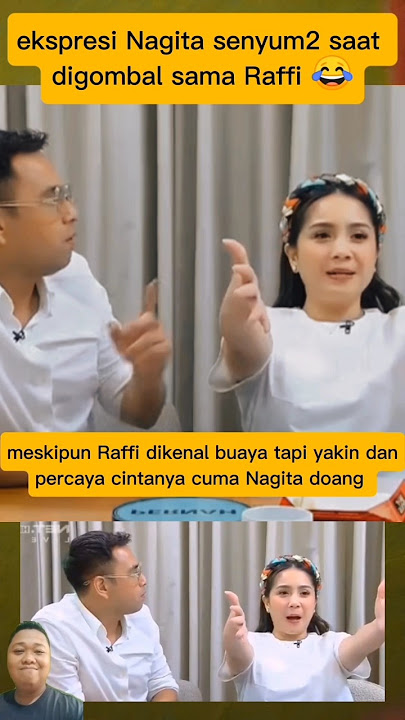 ekspresi Nagita senyum2 saat digombal sama Raffi Ahmad 😍#short#video#