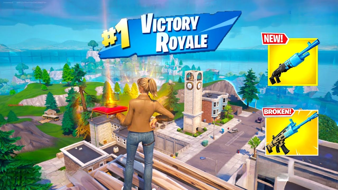 Fortnite INSANE Double Elimination! Clutch Moment 🔥 ✅