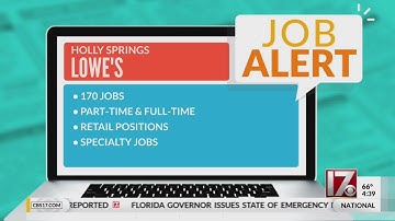 CBS 17 Job Alert - Lowe