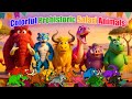 Colorful Prehistoric Safari Animals | Animal Colorful Magic | Zazzy Melody