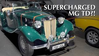 Boy-Racer Inspired 1953 MG TD with Supercharger?! | What's in the Workshop