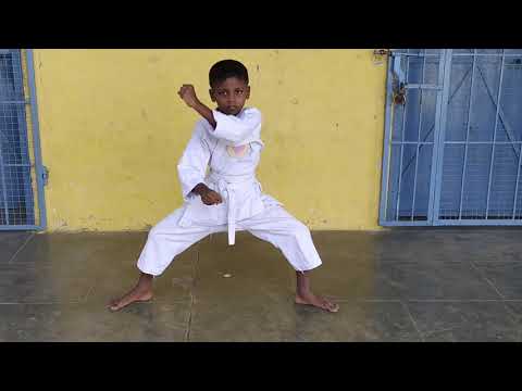 Learn basics of karate.. Shito-ryu.... In tamil language/ The Legend Martial Arts