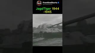 JagdTiger Then vs Now — The Heaviest Tank Destroyer of WW2 #jagdtiger #ww2 #history #worldwar2