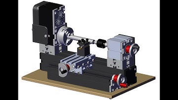 Turning machine UNIMAT Metal Line Technics Education