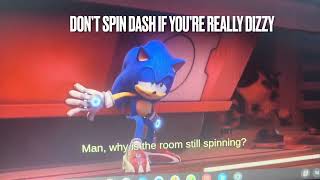 Sonic Prime: Normal spin dash vs dizzy spin dash