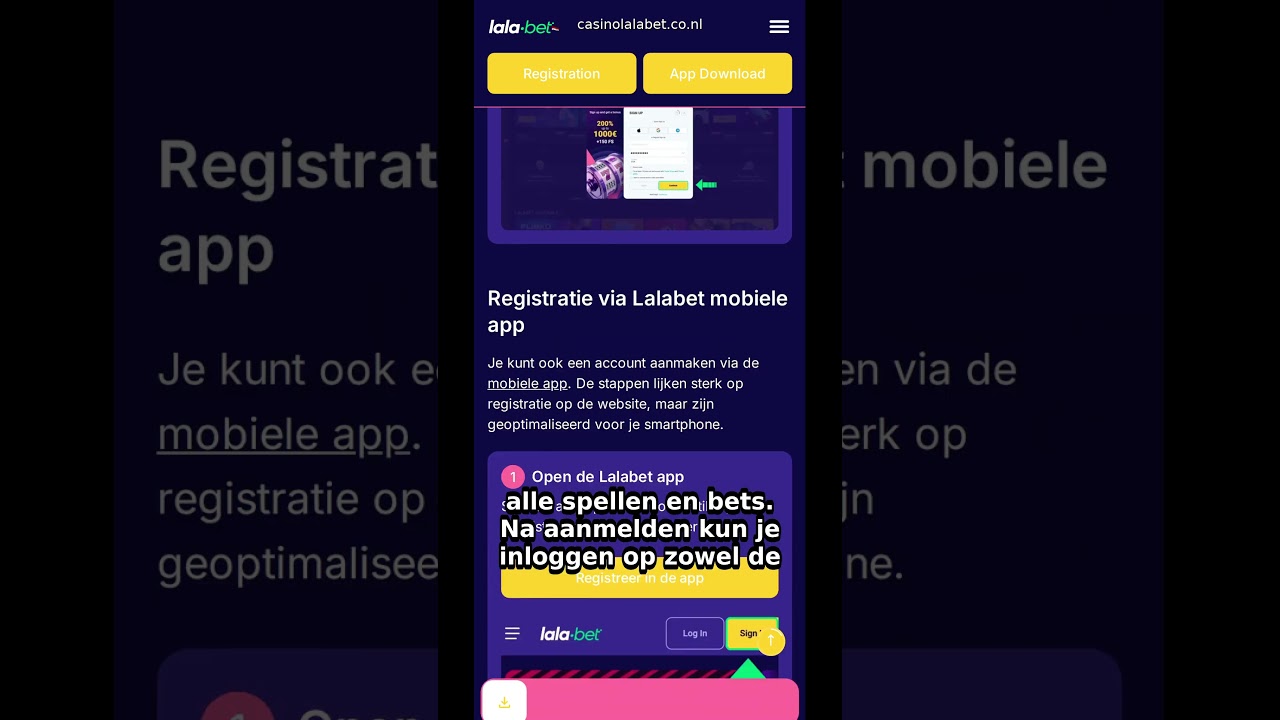 LalaBet login
