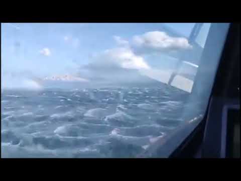 Probijanje SAR broda kroz orkansu buru od Raba do Rijeke