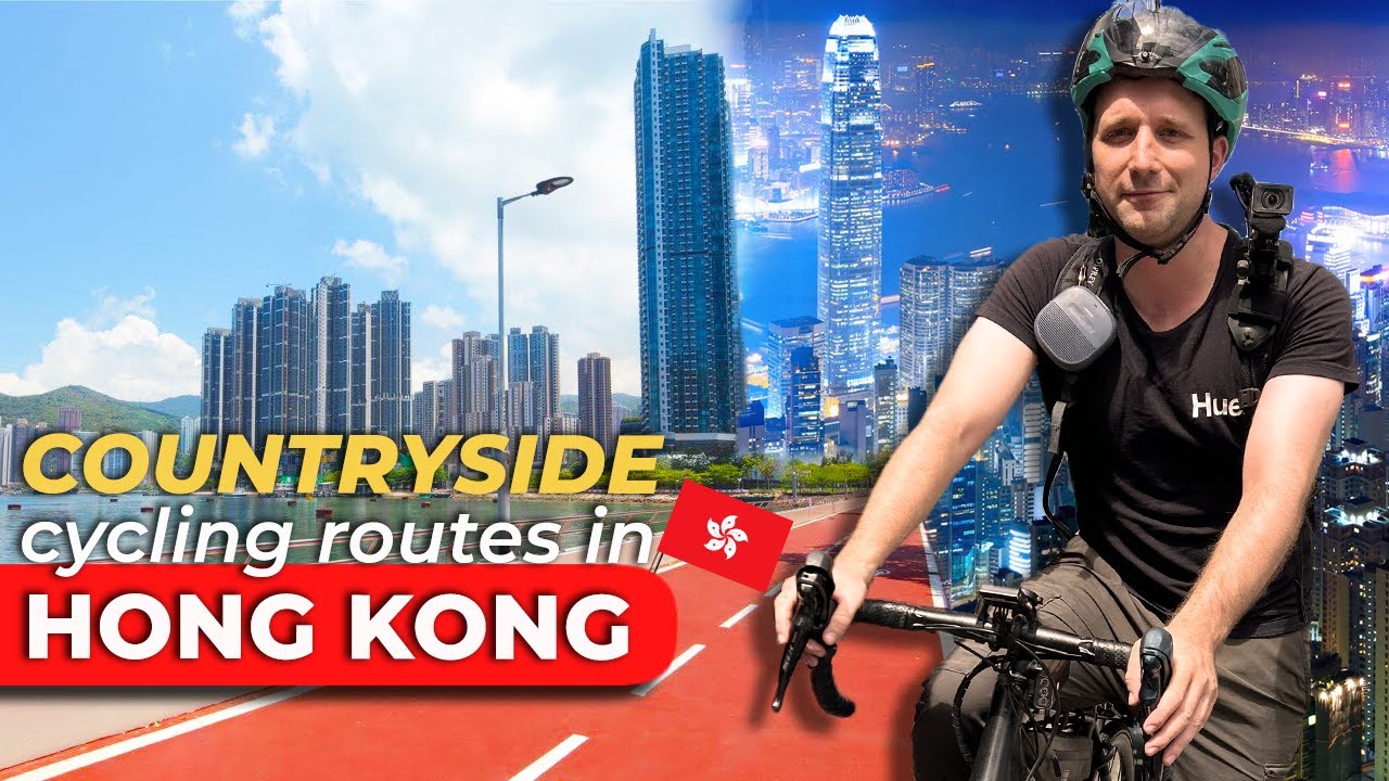 Cycling west to east across Hong Kong!
