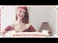 Vintage Winter Lookbook // Vlogmas Day 15