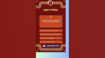 Quiz 95: Ace Ruby Programming in 30 Seconds! #quiz #ruby #shorts #codingfacts