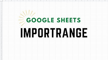 Google Sheets| IMPORTRANGE | Import Set Of Data From Another Sheet