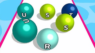 A-Z Run - All Levels Gameplay Android, iOS ( 616 - 628 )