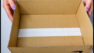 Easy Diy Cardboard Organizer! Do It Yourself | Homemade Organizer