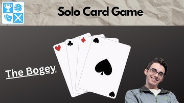 The most addictive card game? The Bogey [Solo Card Game Playthrough]