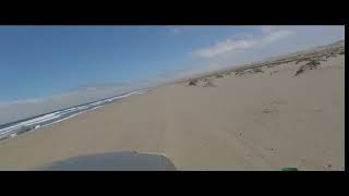 tremendo toyo en playa las salinas caldera