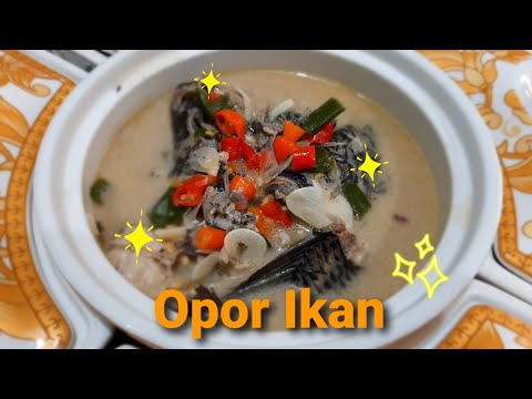 Resep Opor Ikan Mas