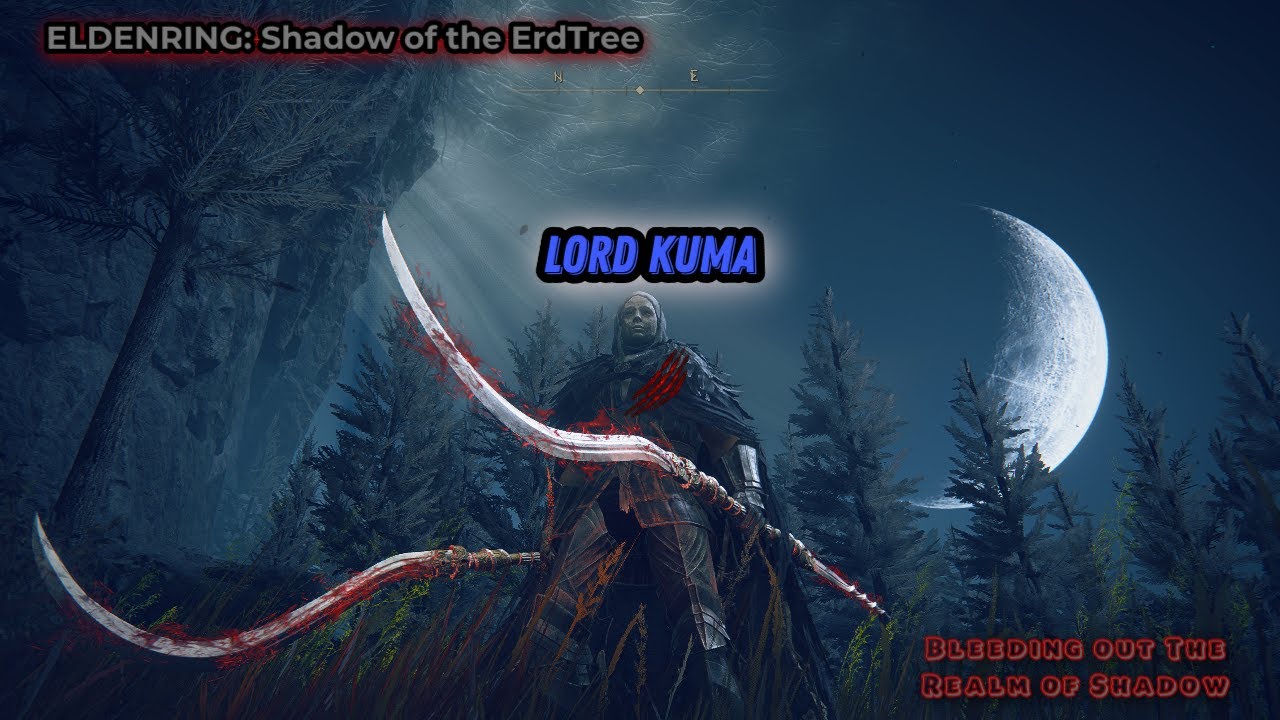 EldenRing: Shadows of the ErdTree DLC - Lord Kuma (Bleeding the Shadow ...