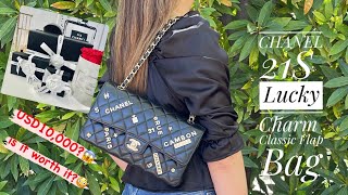 CHANEL 21S Unboxing, Lucky Charm Classic Flap Bag 2021