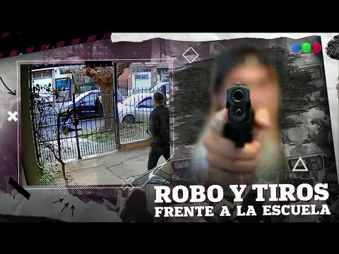ROBBERY and SHOOTING in front of a SCHOOL in El Palomar: neighbors speak out #ElNotidelaGente
