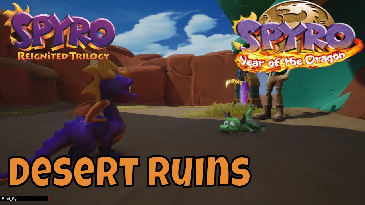 Spyro 3: Year of the Dragon (Reignited Trilogy): Desert Ruins