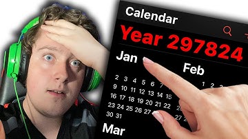🔴(STREAM) Scrolling To Year 1,002,022 On The Calendar App