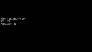 [Black MIDI] LBSFS Chernobyl Mode 18 Billion Notes