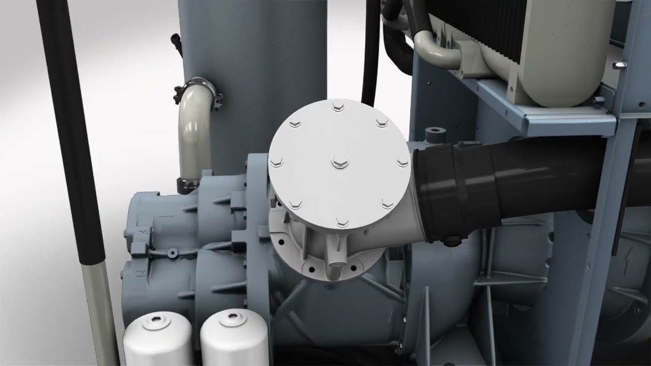 WUX  141137 GA 160 FF Atlas Copco Air Compressor