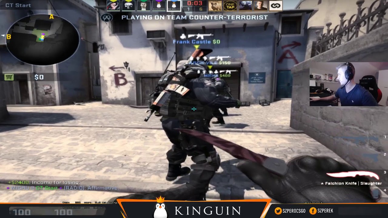 TEAM IZAK (Asus ROG) vs SNAX, BYALI, MICHU, PAGO, SZPERO - MECZ ROKU CSGO